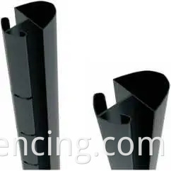 Neue Design für Privatsphäre und Eisentore mit PVC Slat für den Innenhofgarten